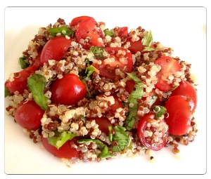 Quinoa Salad with Tomato & Basil